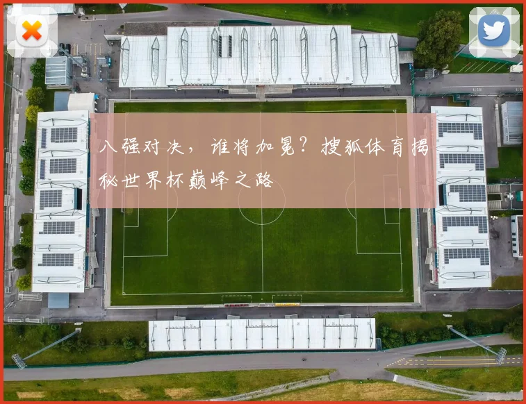 八强对决，谁将加冕？搜狐体育揭秘世界杯巅峰之路