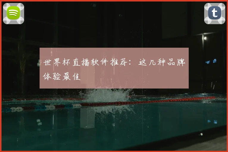 世界杯直播软件推荐:这几种品牌体验最佳