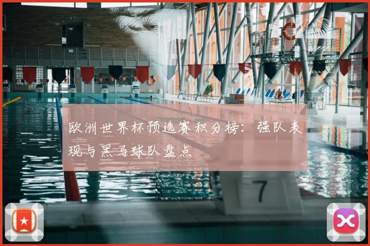 欧洲世界杯预选赛积分榜：强队表现与黑马球队盘点